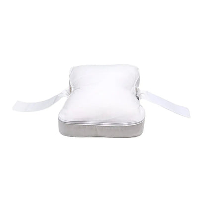 Knee Pillow Memory Foam Adjustable Velcro Strap Washable Cover