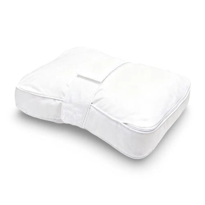 Knee Pillow Memory Foam Adjustable Velcro Strap Washable Cover