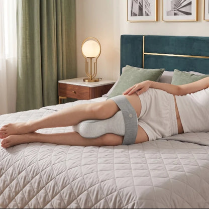 Knee Pillow Memory Foam Removable Cover & Strap Option