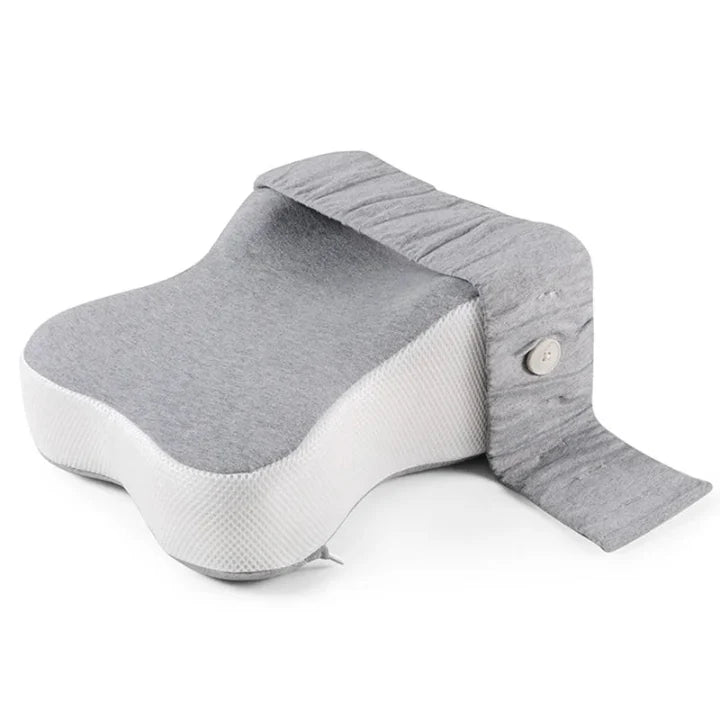 Knee Pillow Memory Foam Removable Cover & Strap Option