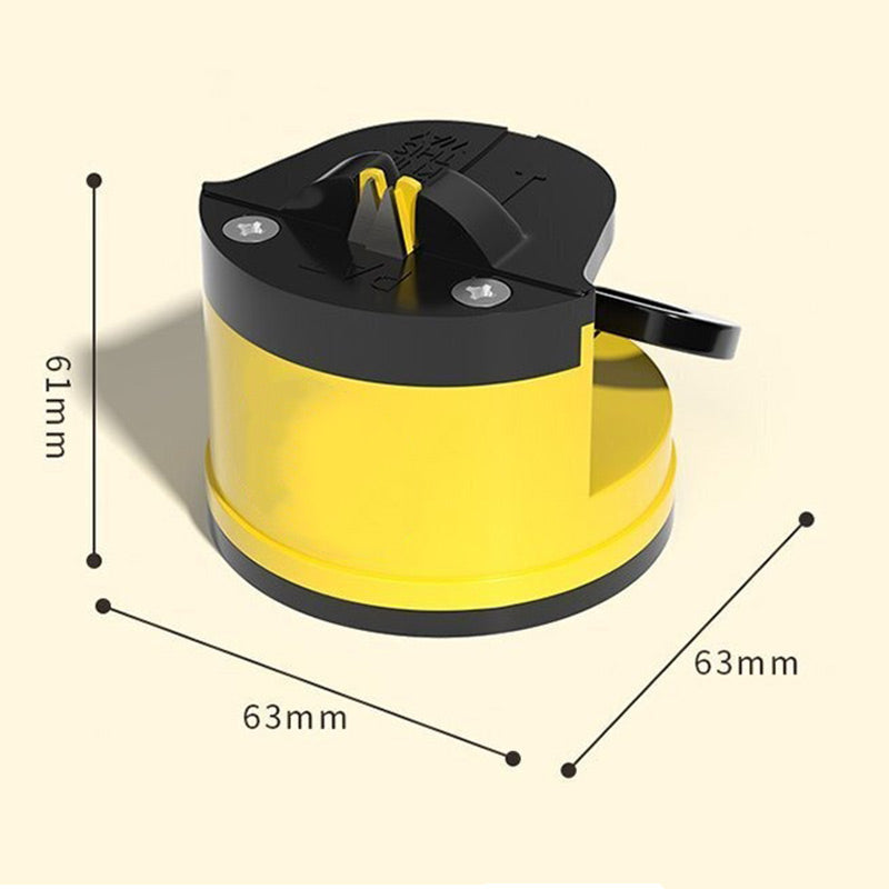 Knife Sharpener Tungsten Steel Suction-Cup Compact