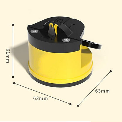 Knife Sharpener Tungsten Steel Suction-Cup Compact