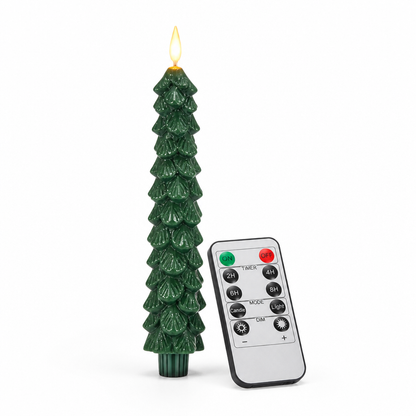 LED Candle Realistic Flicker Remote & Timer Weatherproof