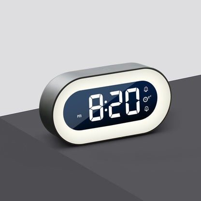 LED Digital Alarm Clock 5.7-Inch Dimmable Night Light