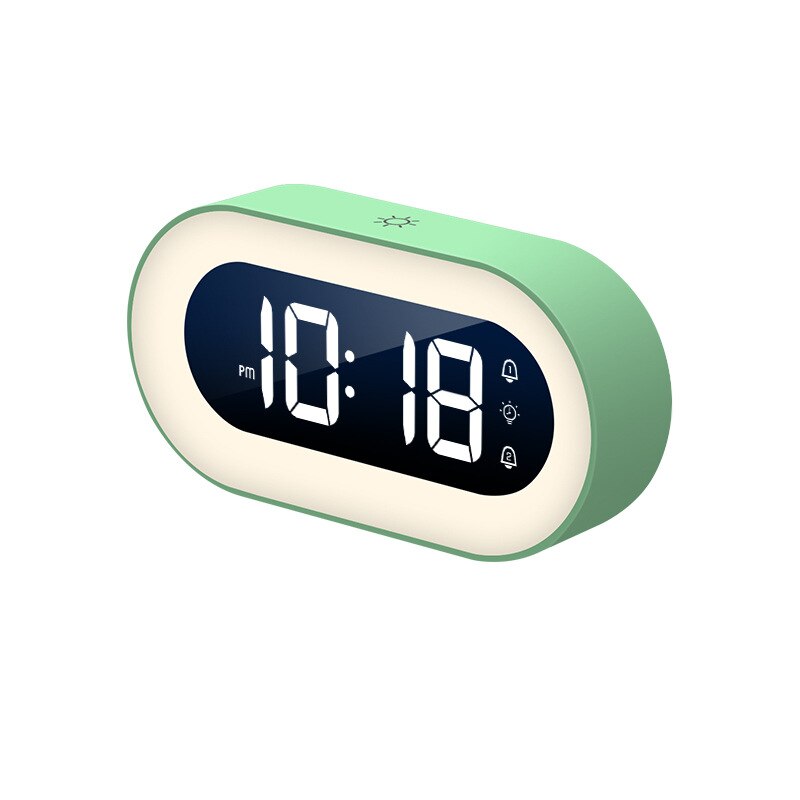LED Digital Alarm Clock 5.7-Inch Dimmable Night Light