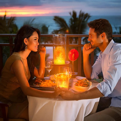 LED Flame Bulb E27 Realistic Warm Glow