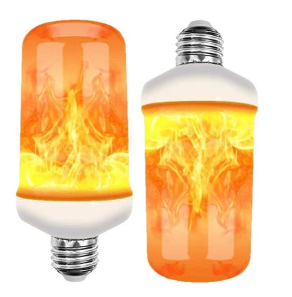 LED Flame Bulb E27 Realistic Warm Glow