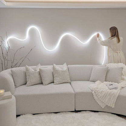 LED Light Strip Flexible Silicone Music Reactive App Control