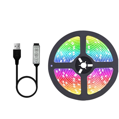 LED Light Strip Music-Reactive RGB Bluetooth App & Remote