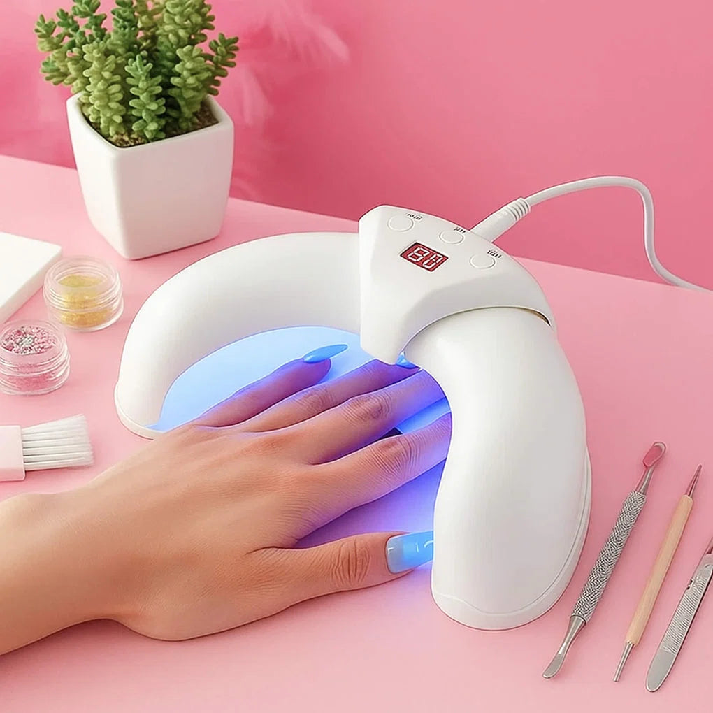 LED Nail Lamp USB Powered Auto Shutoff