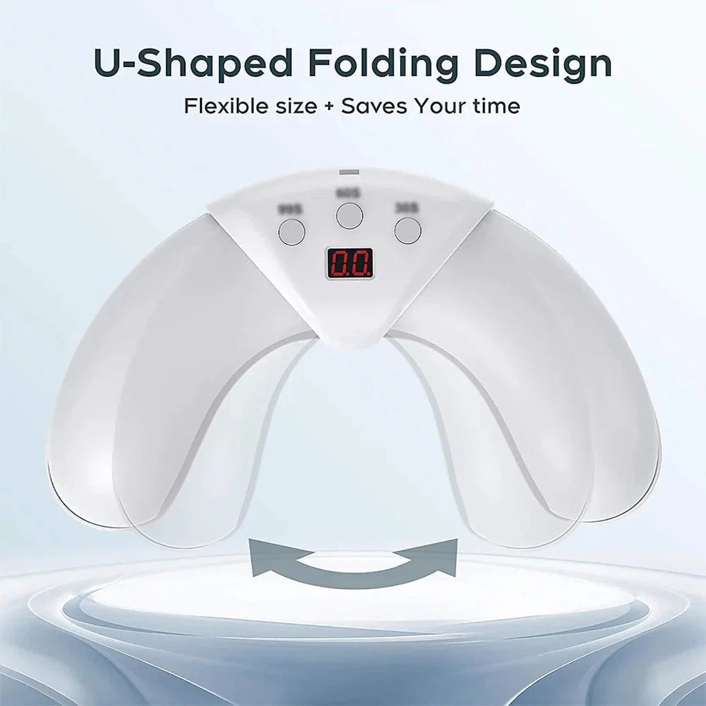 LED Nail Lamp USB Powered Auto Shutoff