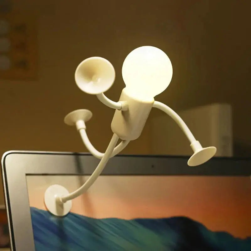 LED Night Light Flexible Suction Cups USB Rechargeable