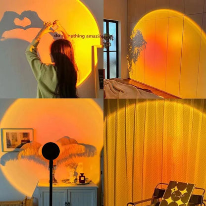 LED Projector 16-Color Remote & USB Powered