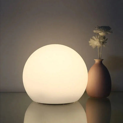 LED Table Lamp 16-Color Remote & USB Rechargeable