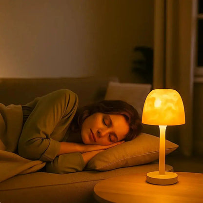 LED Table Lamp RGB Color-Changing Touch & Remote Rechargeable Battery