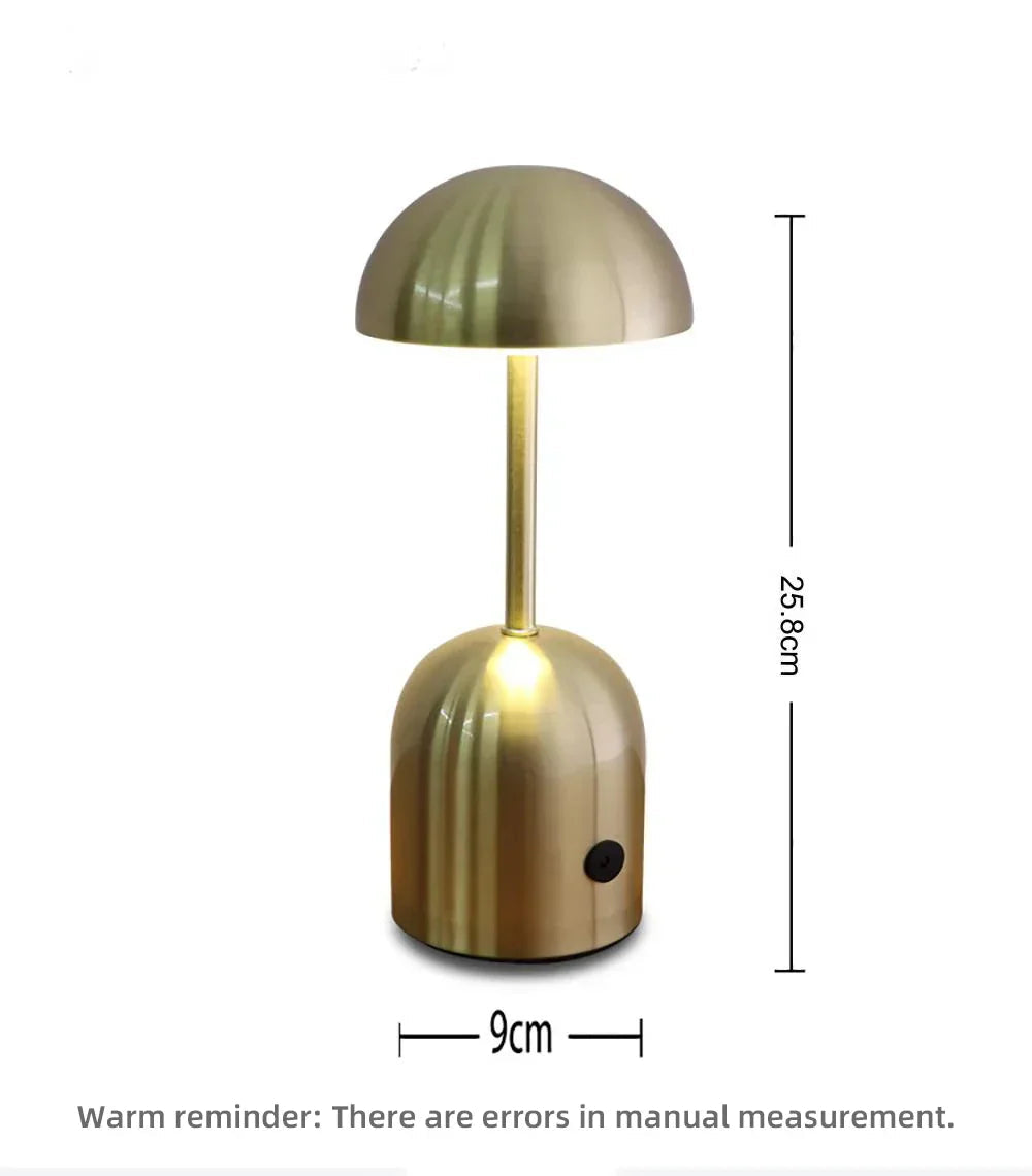 LED Table Lamp Touch Control Continuous Dimming