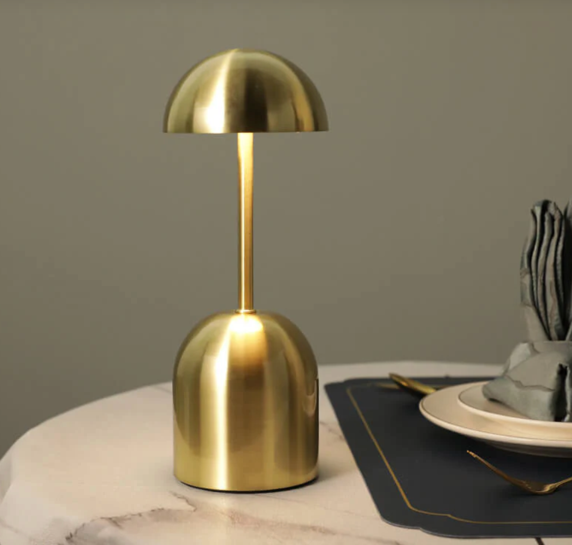 LED Table Lamp Touch Control Continuous Dimming