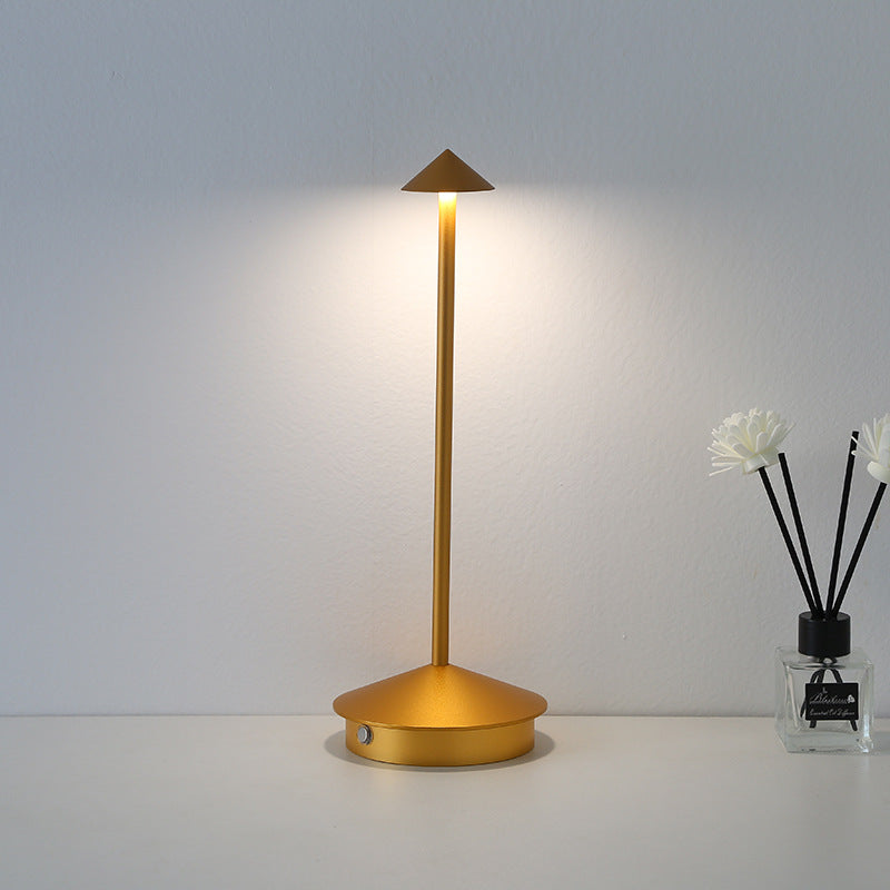 LED Table Lamp Wireless Rechargeable Touch Dimmer IP66