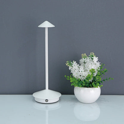 LED Table Lamp Wireless Rechargeable Touch Dimmer IP66