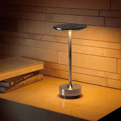 LED Table Lamp Wireless USB Rechargeable Three Brightness Levels