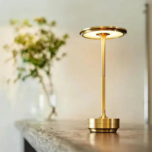 LED Table Lamp Wireless USB Rechargeable Three Brightness Levels