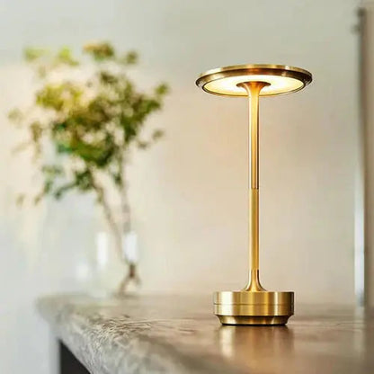 LED Table Lamp Wireless USB Rechargeable Three Brightness Levels