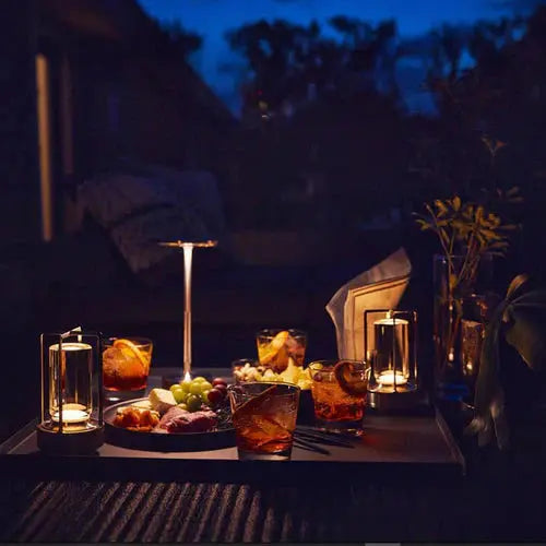 LED Table Lamp Wireless USB Rechargeable Three Brightness Levels