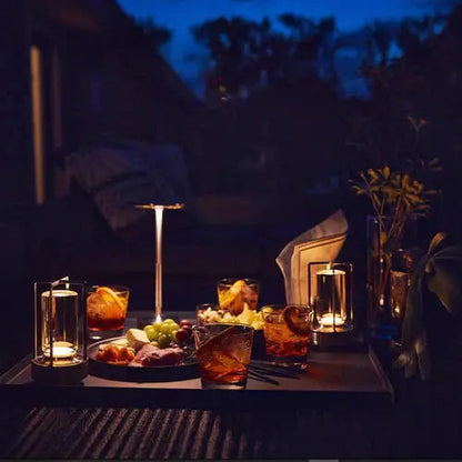 LED Table Lamp Wireless USB Rechargeable Three Brightness Levels