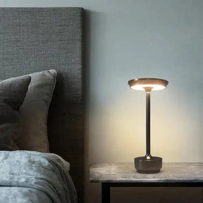 LED Table Lamp Wireless USB Rechargeable Three Brightness Levels