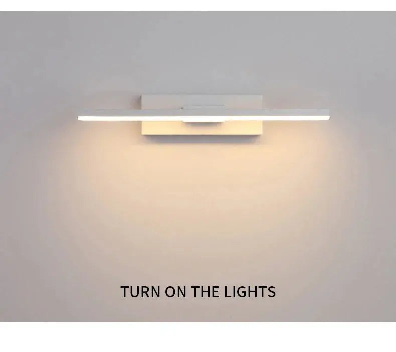 LED Wall Light Adjustable Swivel Head Selectable Color Temperatures