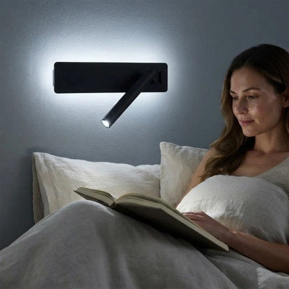 LED Wall Light Dual Ambient & Reading USB Charging