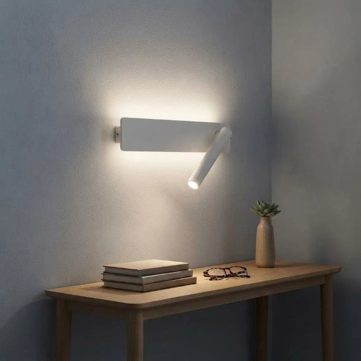LED Wall Light Dual Ambient & Reading USB Charging