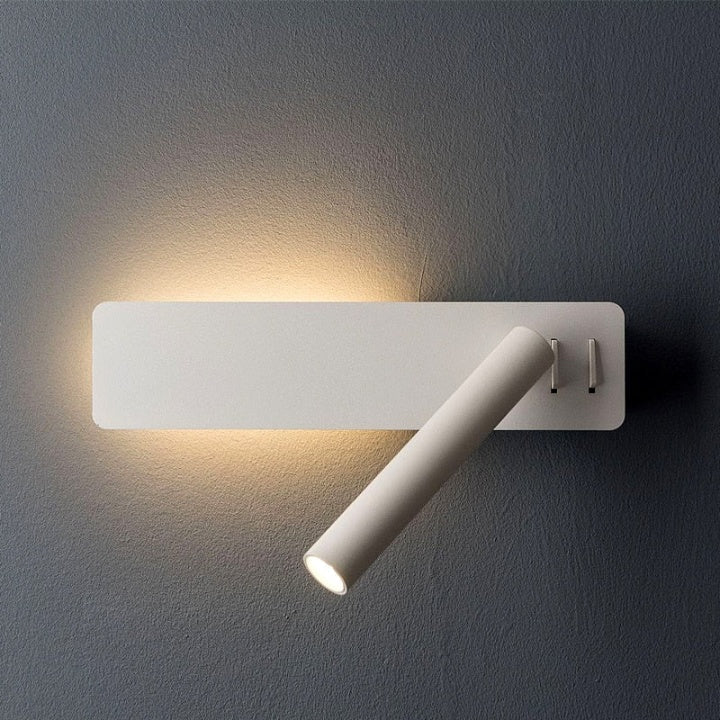 LED Wall Light Dual Ambient & Reading USB Charging