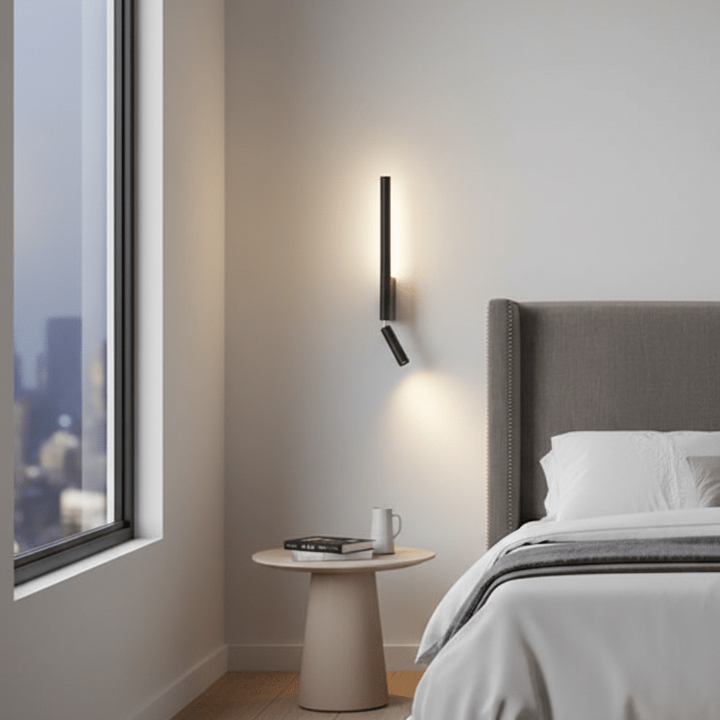 LED Wall Light Dual Uplight & Adjustable Spotlight