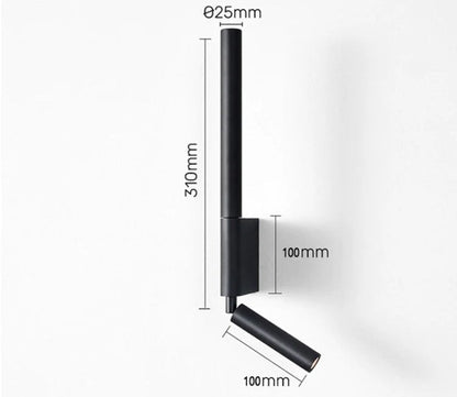 LED Wall Light Dual Uplight & Adjustable Spotlight
