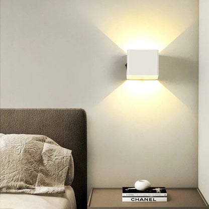LED Wall Light Rechargeable Dimmable Set of 2