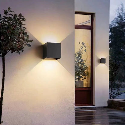LED Wall Light Rechargeable Dimmable Set of 2