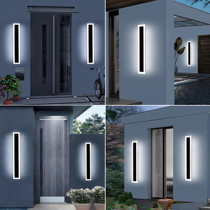 LED Wall Light Slim IP67 Weatherproof Warm & Cool