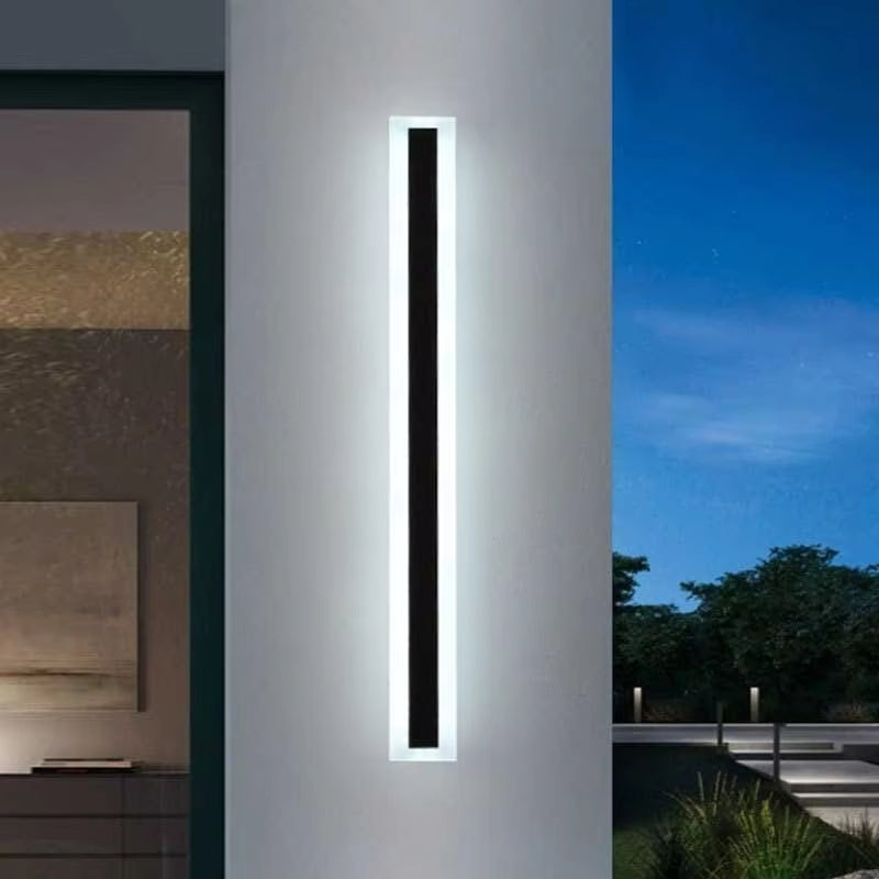 LED Wall Light Slim IP67 Weatherproof Warm & Cool