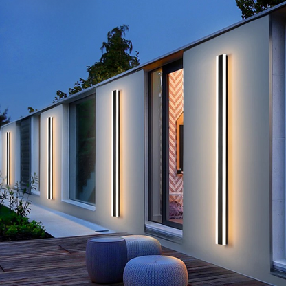LED Wall Light Slim IP67 Weatherproof Warm & Cool