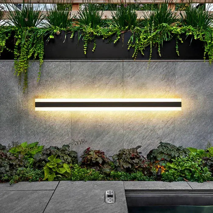 LED Wall Light Slim IP67 Weatherproof Warm & Cool