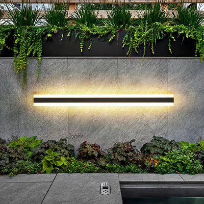 LED Wall Light Slim IP67 Weatherproof Warm & Cool