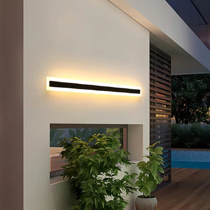 LED Wall Light Slim IP67 Weatherproof Warm & Cool