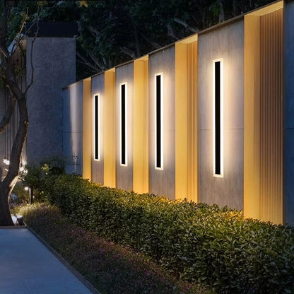 LED Wall Light Slim IP67 Weatherproof Warm & Cool