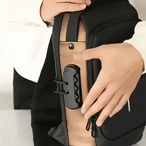 Laptop Backpack Anti-Theft Hidden Zippers Padded Laptop Sleeve