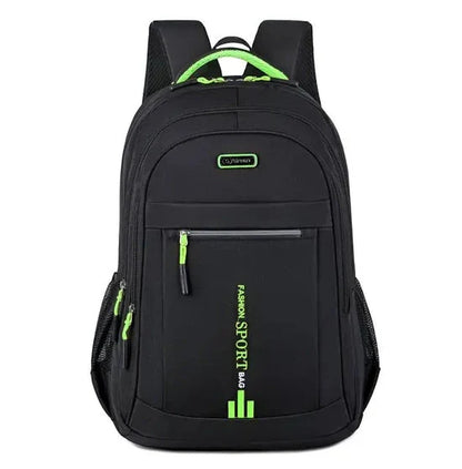 Laptop Backpack Waterproof Oxford Fits 15-Inch Anti-Theft Zippers