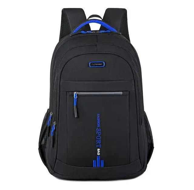 Laptop Backpack Waterproof Oxford Fits 15-Inch Anti-Theft Zippers