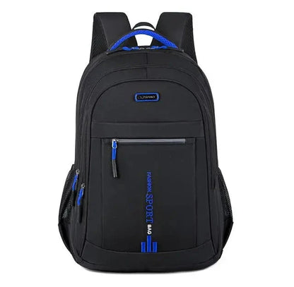 Laptop Backpack Waterproof Oxford Fits 15-Inch Anti-Theft Zippers