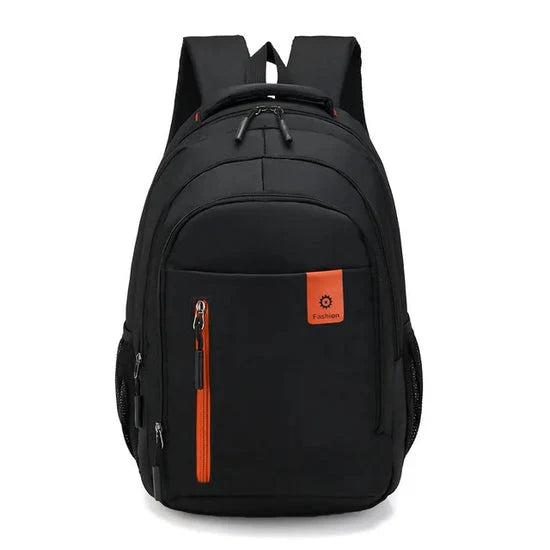 Laptop Backpack Waterproof Oxford Fits 15-Inch Anti-Theft Zippers