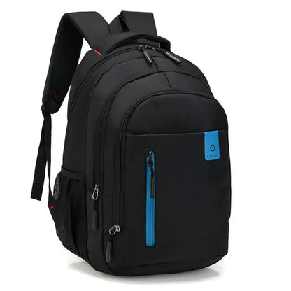 Laptop Backpack Waterproof Oxford Fits 15-Inch Anti-Theft Zippers